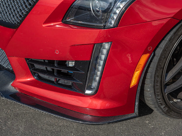 2016+ CTS-V V3 - Front Lip Splitter Ground Effects